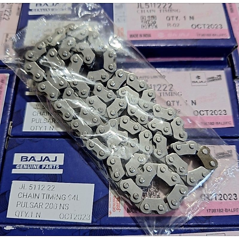 MESIN BAJAJ PULSAR 200NS KETENG CHAIN PULSAR 200NS KETENG BAJAJ NS KAMRAT โซ่เครื่องยนต์