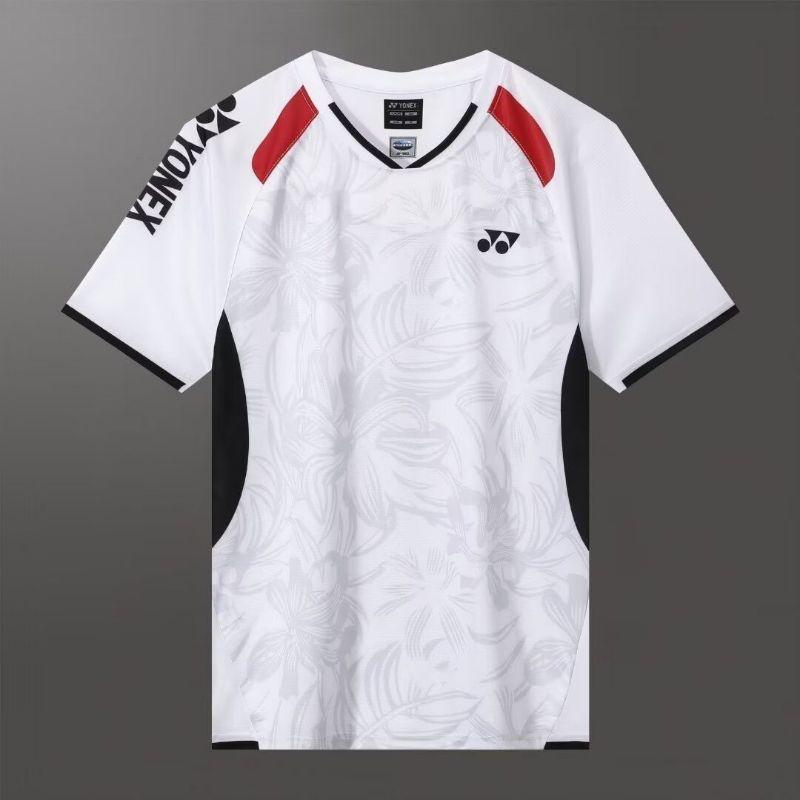 เสื้อยืดกีฬาYYแบดรุ่น2024 ผ้าดีใส่สบายระบายอากาศดีงาม ส่งไวส่งเร็วจากไทยไม่พอใจยินดีคืนเงิน สามารถสกีนเพิ่มได้
