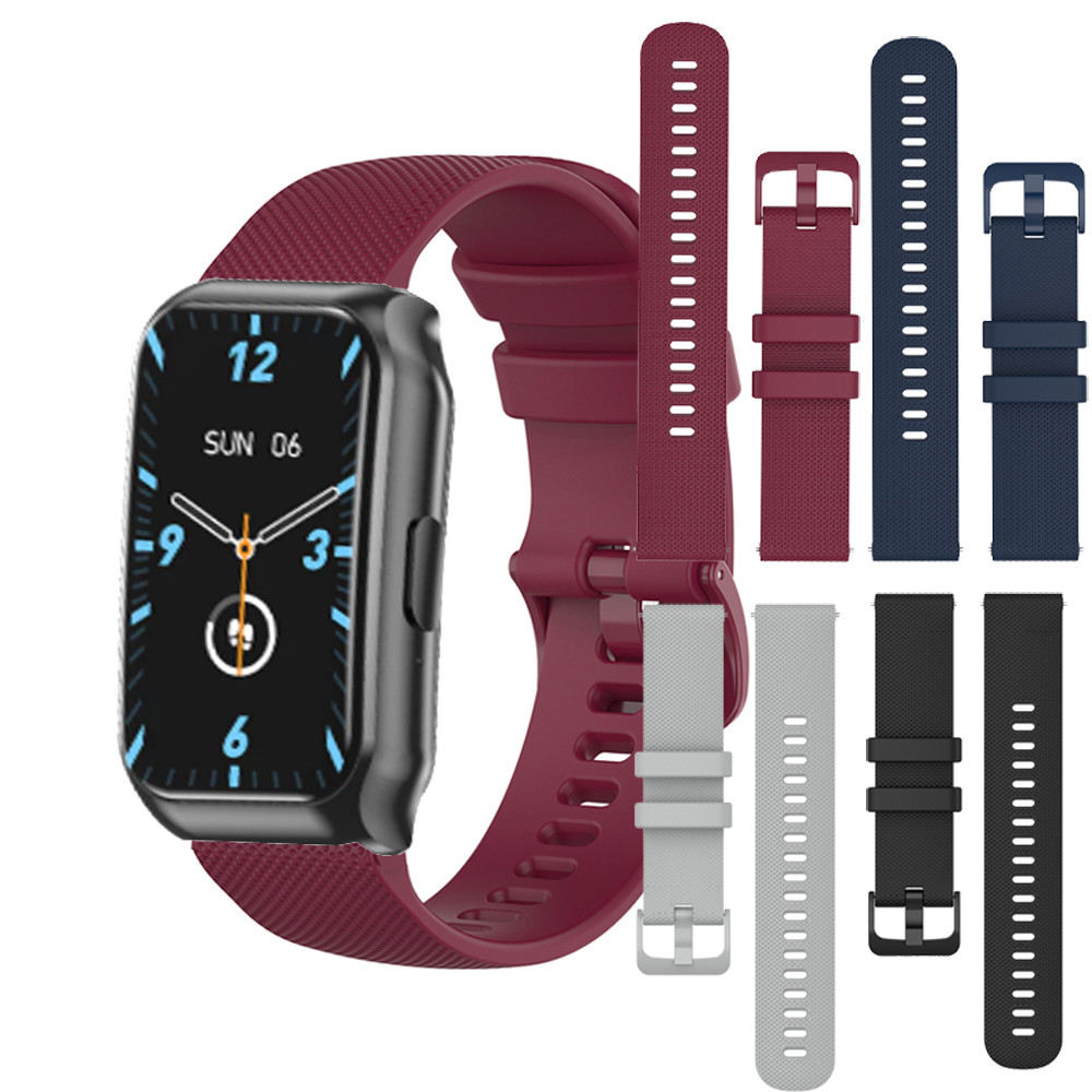 Laxasfit SmartWatch H1 สมาร์ทนาฬิกาซิลิโคนสําหรับ Laxasfit SmartWatch H1 นาฬิกานุ่มสมาร์ทนาฬิกาเข็มข