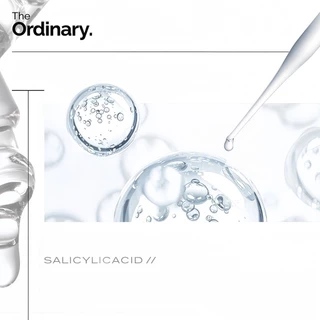 The Ordinary Salicylic Acid 2% Solution 30ml | เซรั่มลดสิวอุดตัน คุมมัน กระชับรูขุมขน ลดรอยสิว ผิวเรียบเนียนใส