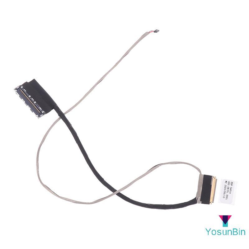 YosunBin] 1 ชิ้น 30pin 40pin 01F2KR 40.0K702.0001 สายหน้าจอวิดีโอ LCD สําหรับ Dell G3 3500 3579 3590