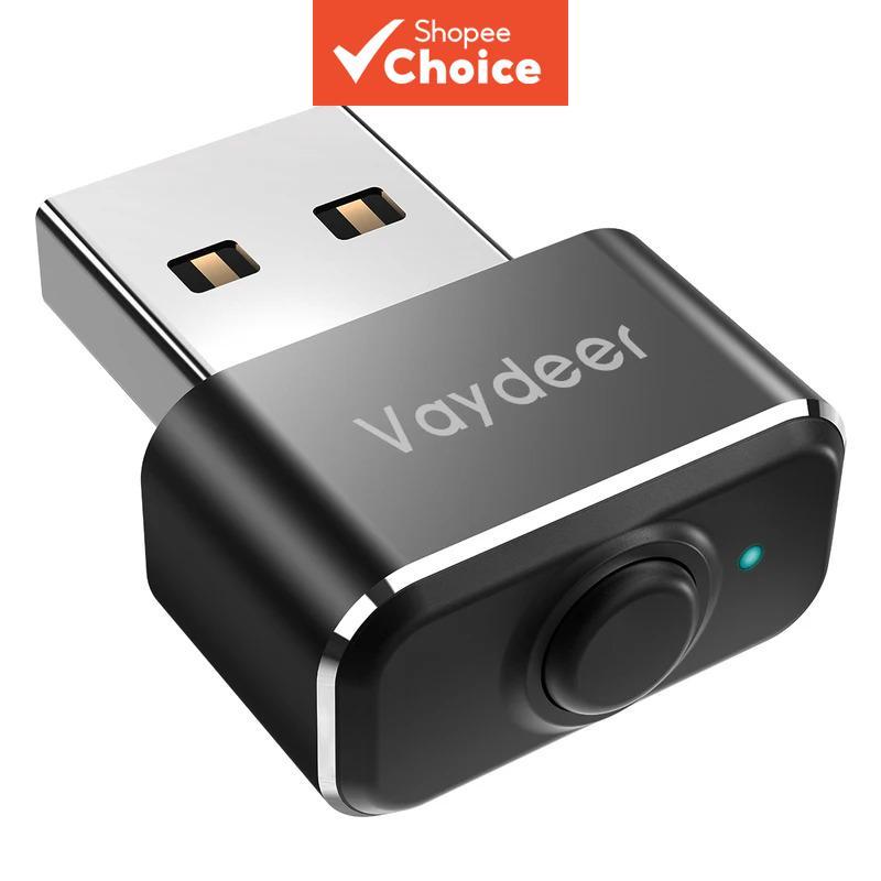 Vaydeer Tiny Mouse Jiggler, T3s ตัวขยับเมาส์ ทําจากอะลูมิเนียมอัลลอยคุณภาพสูง อายุการใช้งานยาวนาน ใช้งานง่าย เสียบแล้วใช้งานได้เลย ไม่สามารถตรวจจับได้