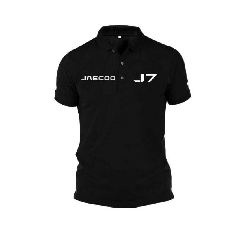 MICROFIBER QUICK DRY FIT JERSEY คลาสสิกเสื้อโปโลโลโก้ผู้ชายและผู้หญิงโลโก้ JAECOO J7 J8