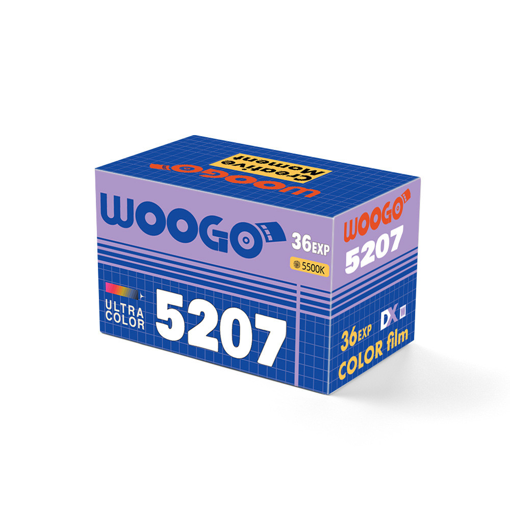 Kodak 5207 Color Motion Picture Film WOOGO 5207 ฟิล์มลบสี