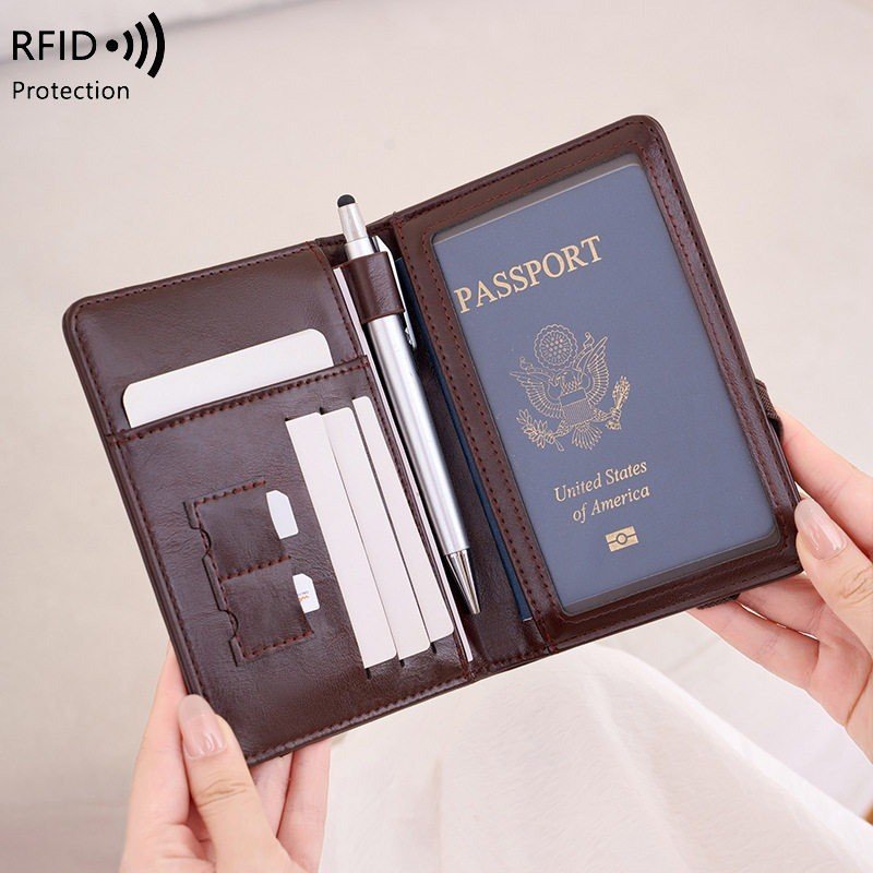 กระเป๋าพาสปอร์ต กันสแกน RFID ป้องกันขโมยข้อมูล เดินทาง รูปที่ 5