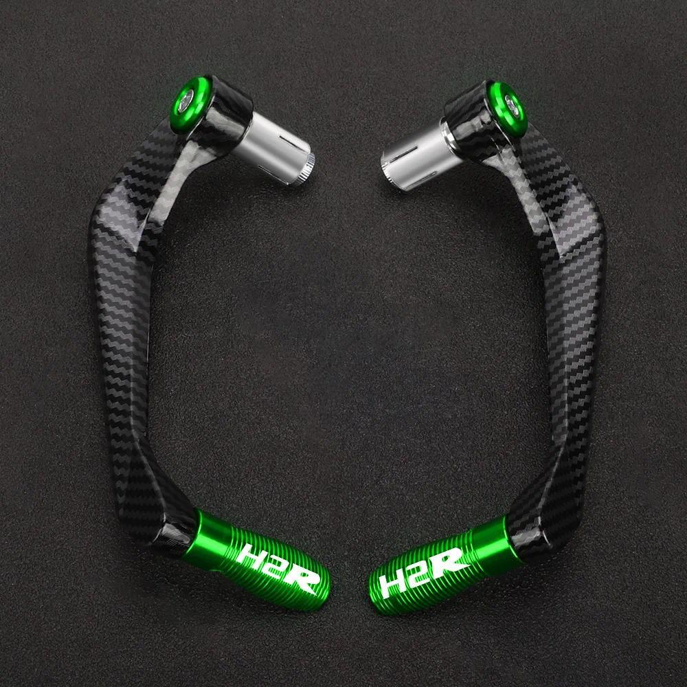 CN 7/8" 22mm Handlebar Grips Hand Guard For Kawasaki Ninja 250 300 400 650 H2 H4 Motorcycle Accessor
