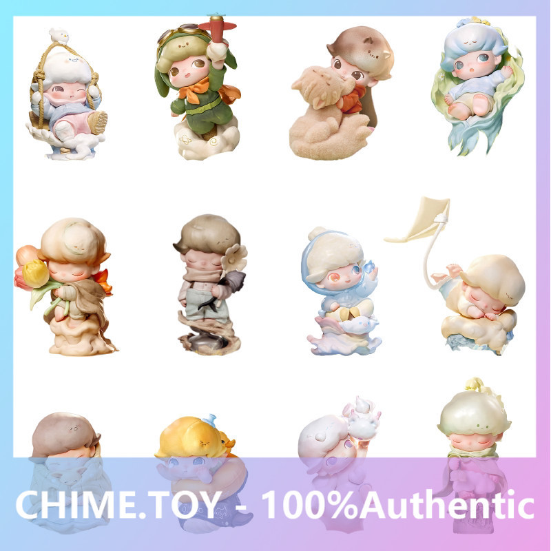 P POPMART DIMOO Limited Time Series Mystery Box ของขวัญเล่นอินเทรนด์