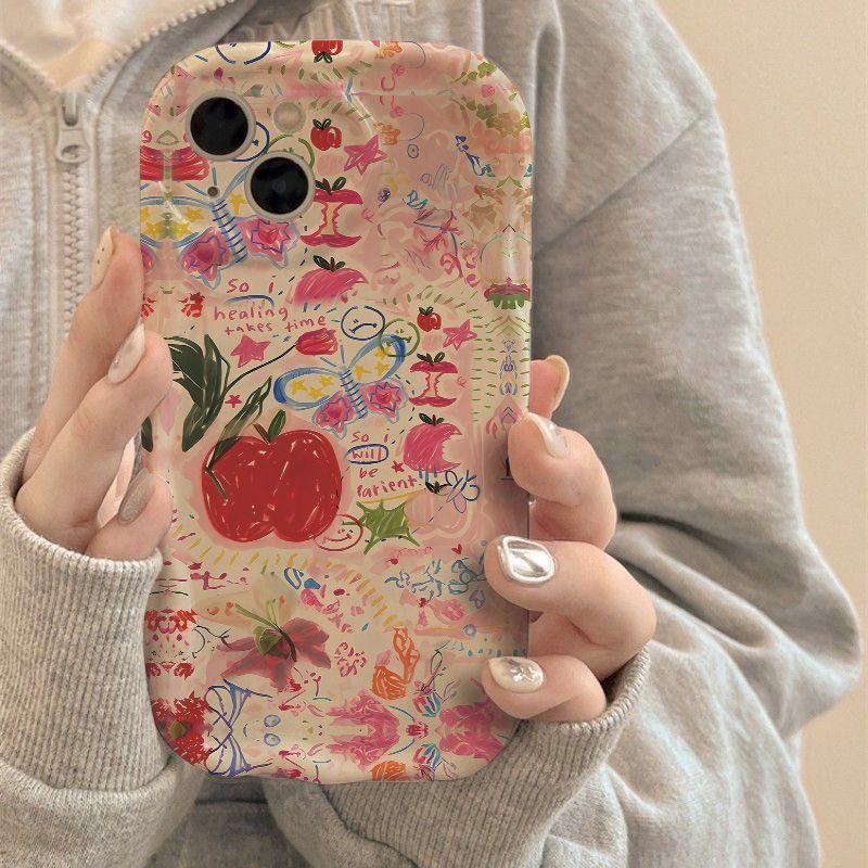 เคสผีเสื้อ Doodle Samsung A07 A17 A15 A16 A12 A13 A71 A22 A32 A52 A51 A31 A33 A55 A56 A35 A04 A03 A1