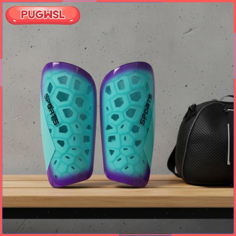 [pugwsl] สนับแข้งฟุตบอลที่กําหนดเองป้องกัน Flair Shin Pads สําหรับเด็กฟุตบอลสนับแข้งขนาดเล็กสําหรับเด็ก