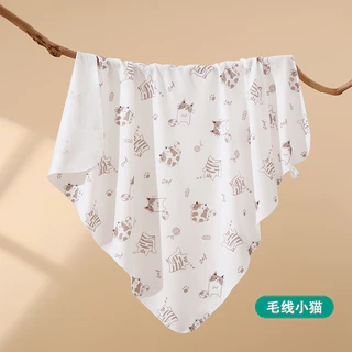 80x80cm ขนาดใหญ่ ผ้าฝ้าย น่ารัก ผ้าห่อตัวเด็ก ผ้าห่มเด็ก ผ้ามัสลิน