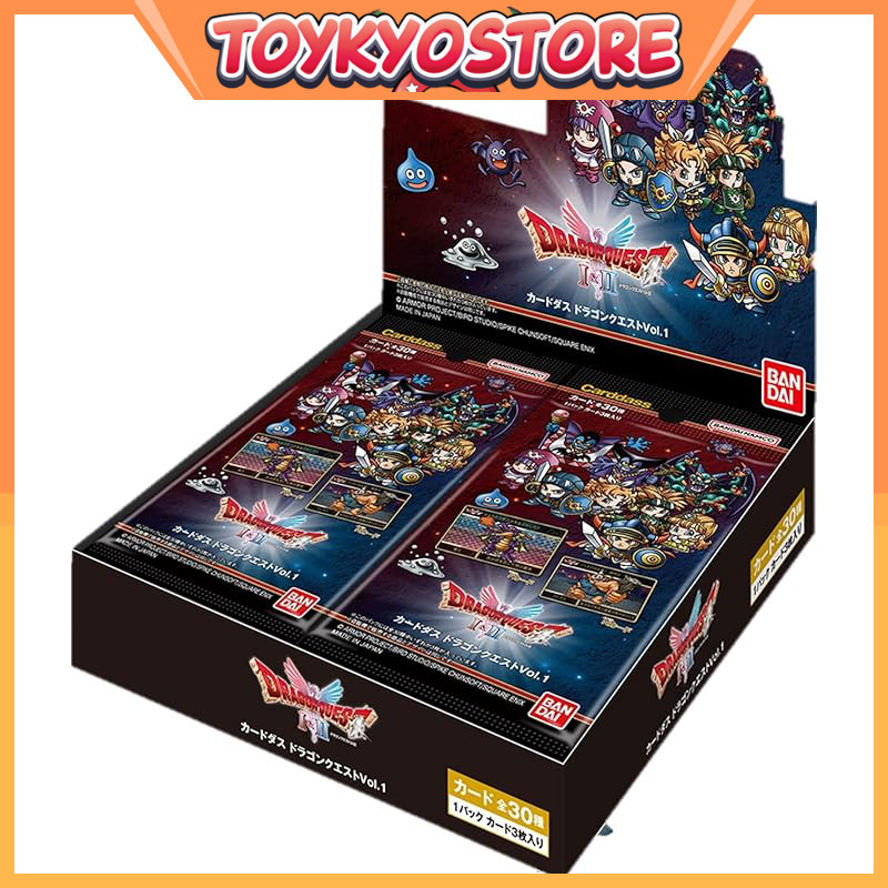 BANDAI Carddass Dragon Quest Vol. 1 (Pack) - Box of 20 [Direct from Japan]
