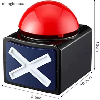 (niangbenaaa) 2023 เกมใหม่คําตอบ Buzzer ปุ่มปลุกพร้อมไฟเสียง Trivia Quiz Got Talent Buzzer ใหม่