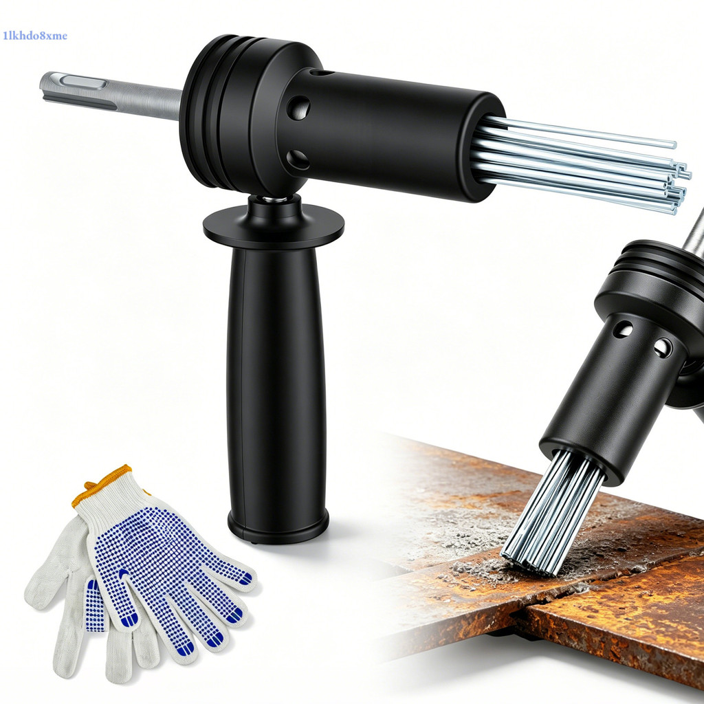COD Needle Scaler Attachment with SDS Shaft and 18 Electric Needle Scaler Adapter