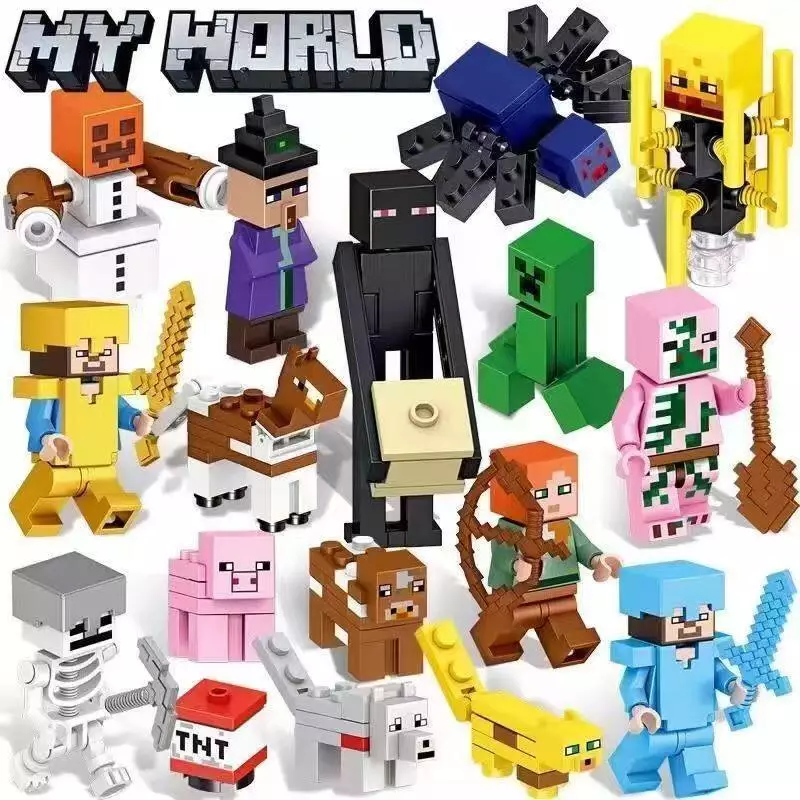 เลโก้ Minecraft 2025 ชุดตัวต่อมินิฟิกเกอร์ สตีฟและสัตว์ thumbnail 10