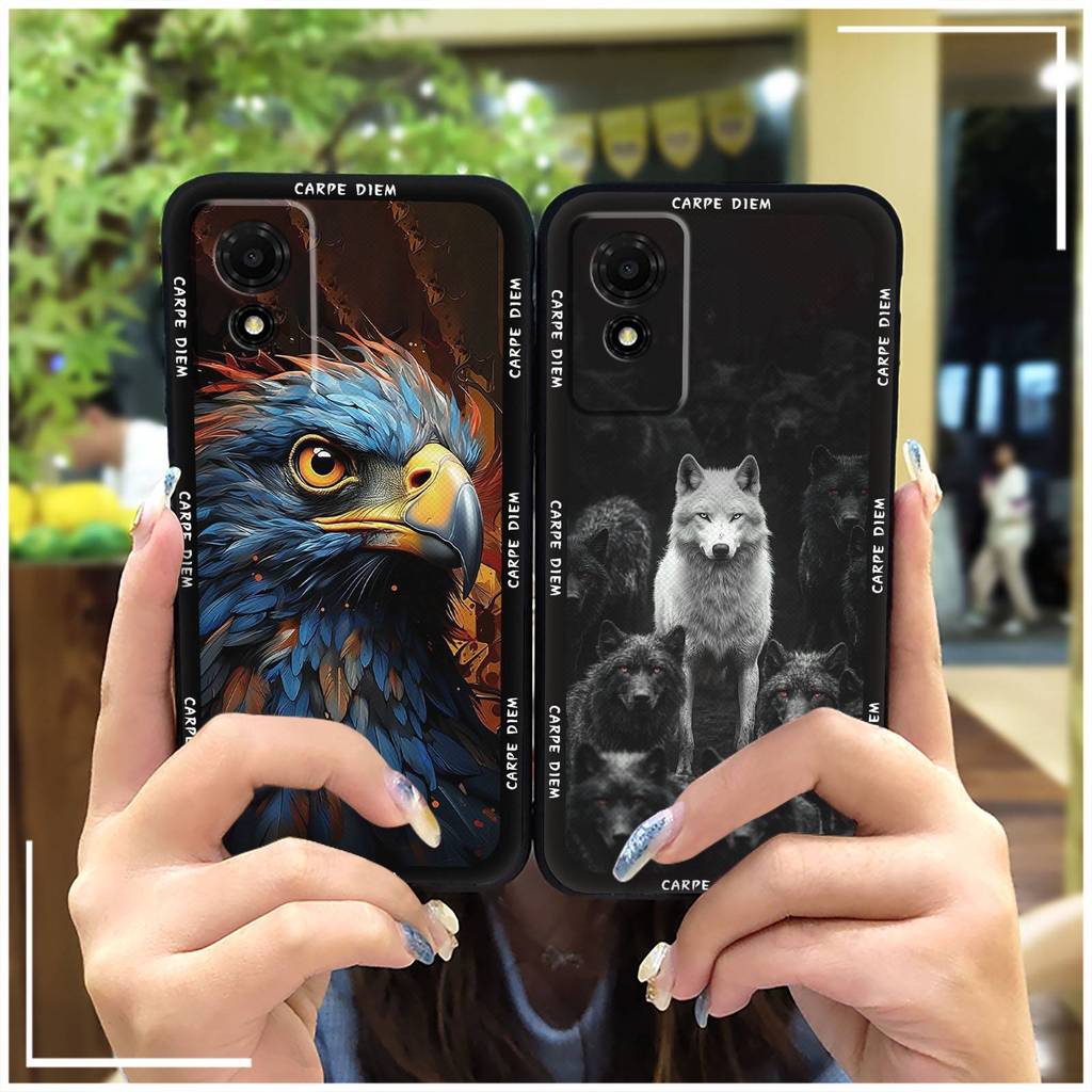 ซิลิโคนโทรศัพท์กระเป๋าเคสโทรศัพท์สําหรับ TCL 501/T433D ป้องกันนุ่มกรณีทนทานการ์ตูน Graffiti Dirt-pro