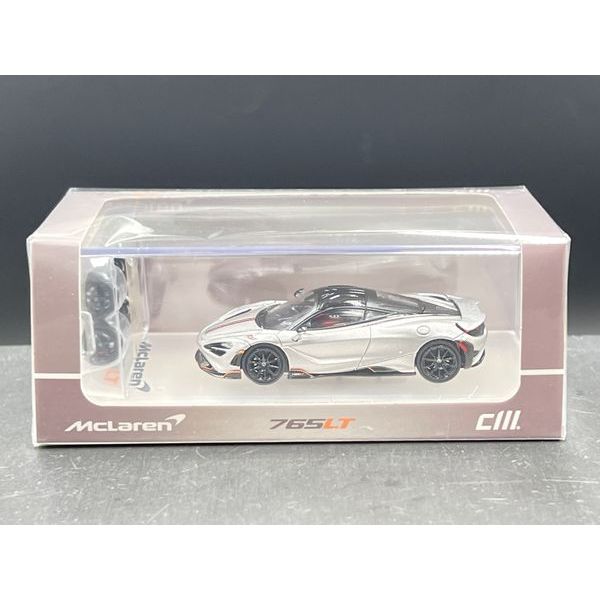 CM model 1:64
Mclaren 765LT Silver Gray