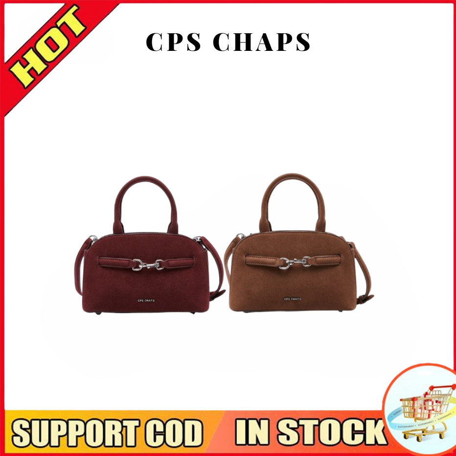 【สินค้าพร้อมส่ง】CPS CHAPS MINI BELT DETAIL HANDLE BAG