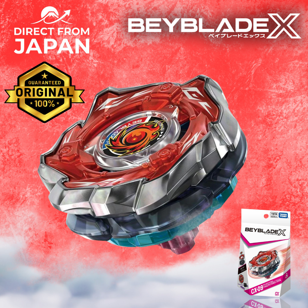 TAKARA TOMY BEYBLADE X CX-09 Starter Sol Eclipse D5-70TK