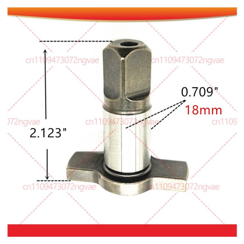 สําหรับ DeWALT N415874 18 มม.เส้นผ่านศูนย์กลางเพลา DCF899B DCF899M1 DCF899 บล็อกกระแทก TYPE 4 อุปกรณ
