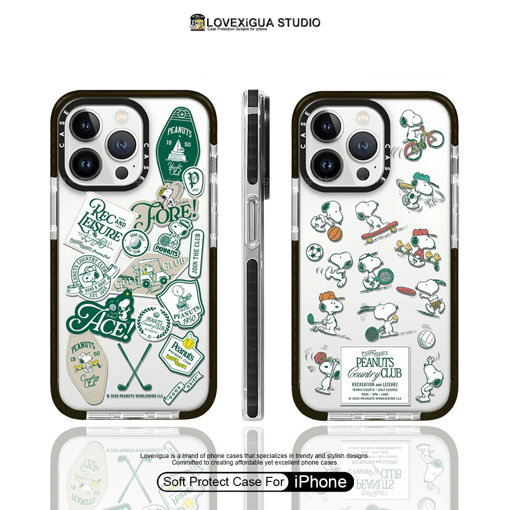 แท็กภาพประกอบสุนัขน่ารักสีเขียวเคสโทรศัพท์สําหรับ ไอโฟน 17มือโปร สูงสุด 17 อากาศ 16 บวก 15 14 13 12 11 มือโปร สูงสุด ปลอกกันกระแทกป้องกันปกอ่อน