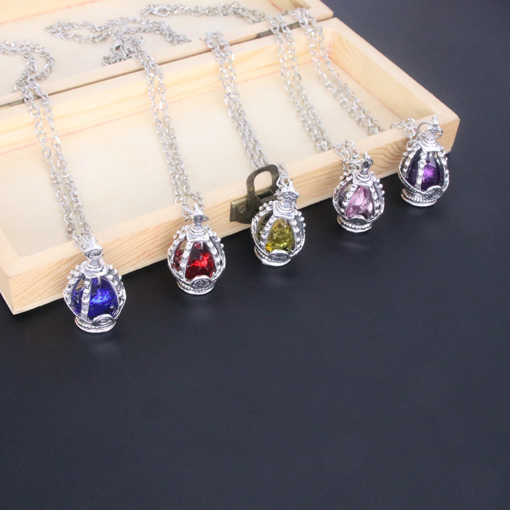 Magical Magical Girl Madoka Soul Gem สร้อยคอ Soul Core แหวนสองมิติ COS เครื่องประดับอะนิเมะ สินค้า 6