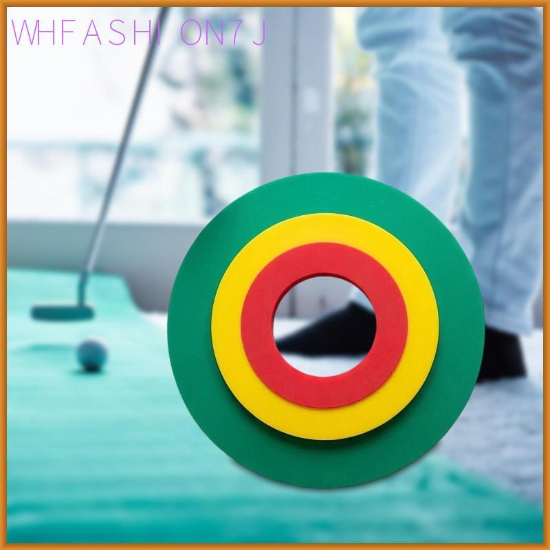 [whfashion7j] Golf Putting Rings 3 in 1 Practice Tool Silicone Cups Golf Sport Accessories for Mini 