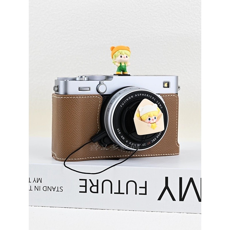 เหมาะสําหรับกล้อง Fuji xe5 เคสป้องกันกล้อง XE5 เคสหนังกระเป๋ากล้อง xe5 อุปกรณ์เสริมเคสป้องกัน