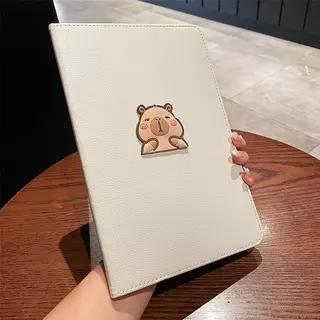 Capybara กาปิบาล่า หมุนได้ 360 หนังแบบฝาพับ เคสแท็บเล็ต Tablet Samsung Tab A11 A9 A8 A7 A 2019 + S10 S9 S8 S7 FE S6 Lite