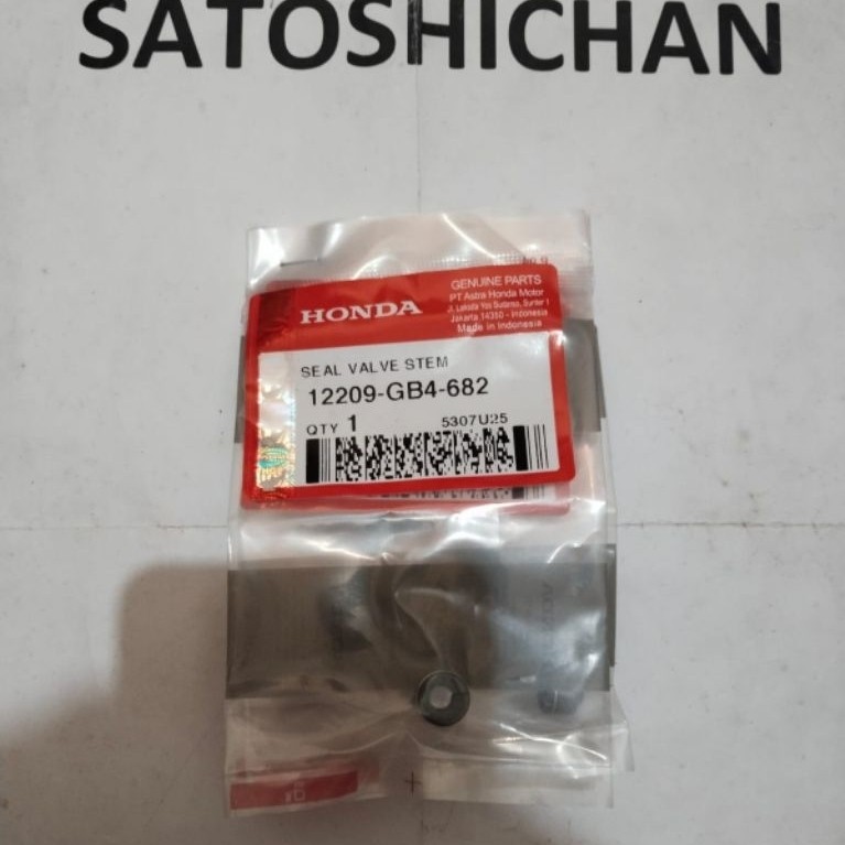 ซีลวาล์ว AHM 12209-GB4-682 ดั้งเดิมสําหรับ Underbone และรถจักรยานยนต์อัตโนมัติ