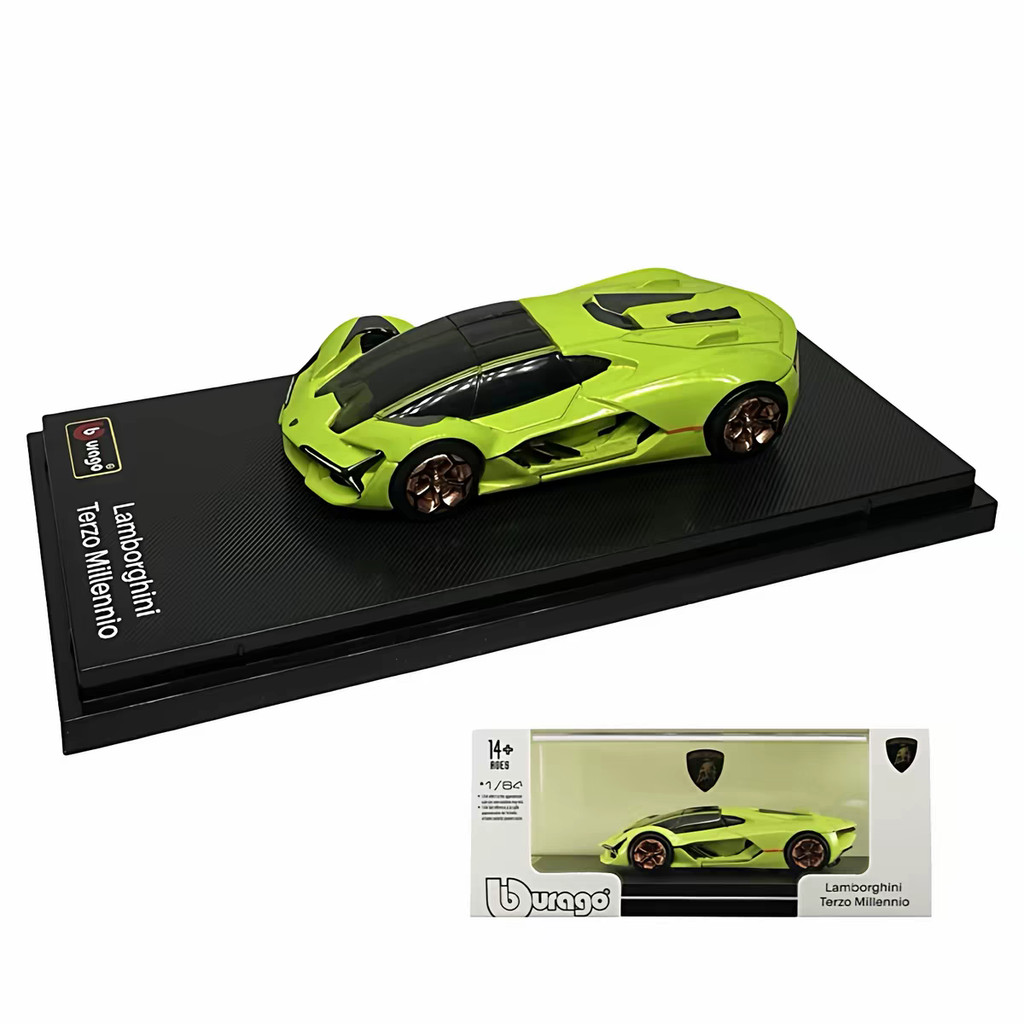 Bburago 1:64 Lamborghini supercar Countach LP800 โมเดลรถอัลลอย