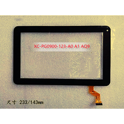 เหมาะสําหรับ XC-PG0900-123-A0 A1 AQ9 แท็บเล็ตหน้าจอสัมผัสหน้าจอภายนอก