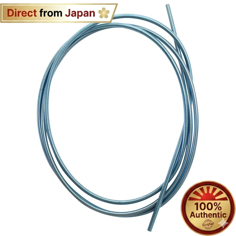 【คุณภาพญี่ปุ่นแท้ ผลิตในญี่ปุ่น】 NISSEN Brake Stainless Steel Outer Cable 2m - Light Blue