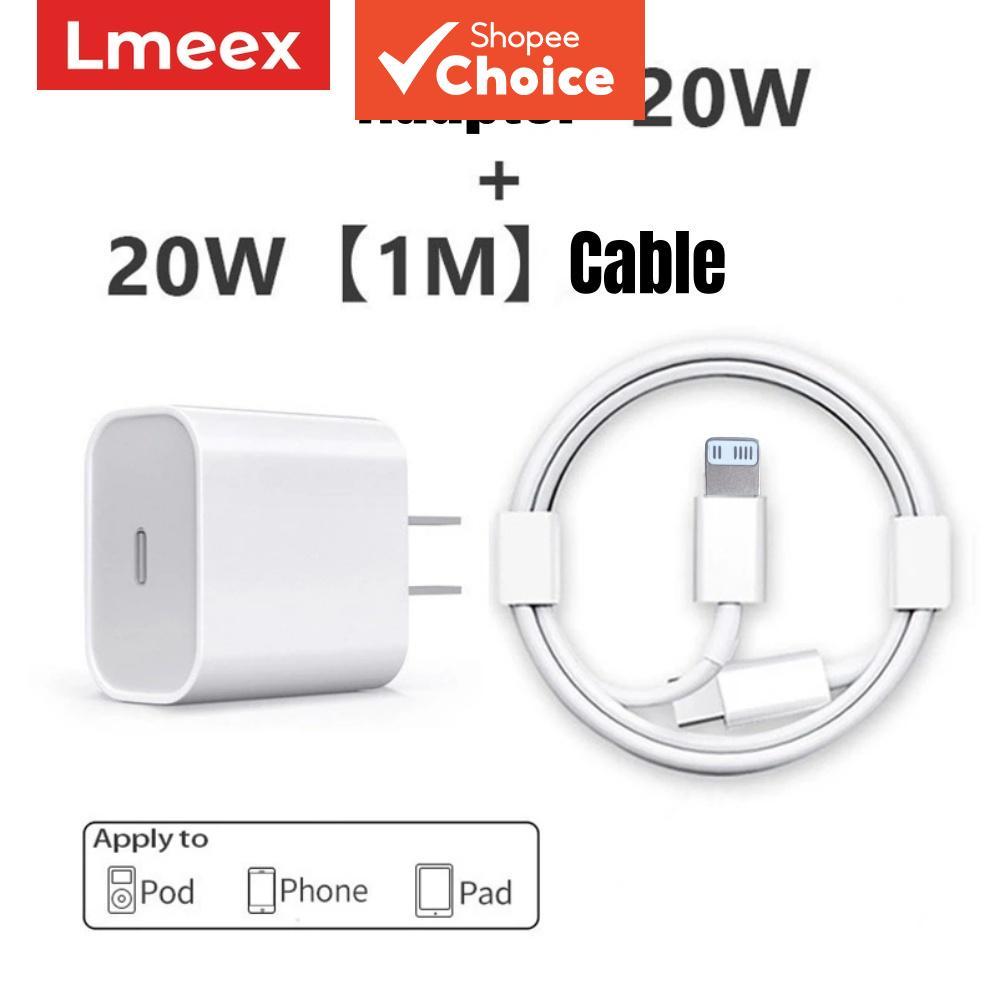 Fast 20W ChargerสําหรับiPhone 13 mini 12 11 Pro 14 Pro Max Plus X XR XS USB Type C Fastชาร์จสายชาร์จ