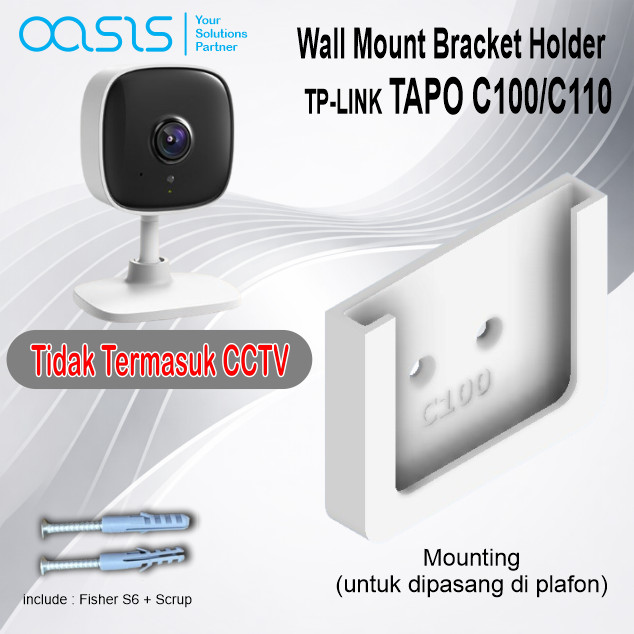 Home Security กล้อง Wi-Fi TP Link TAPO C100 C110 Wall Mount Bracket Holder