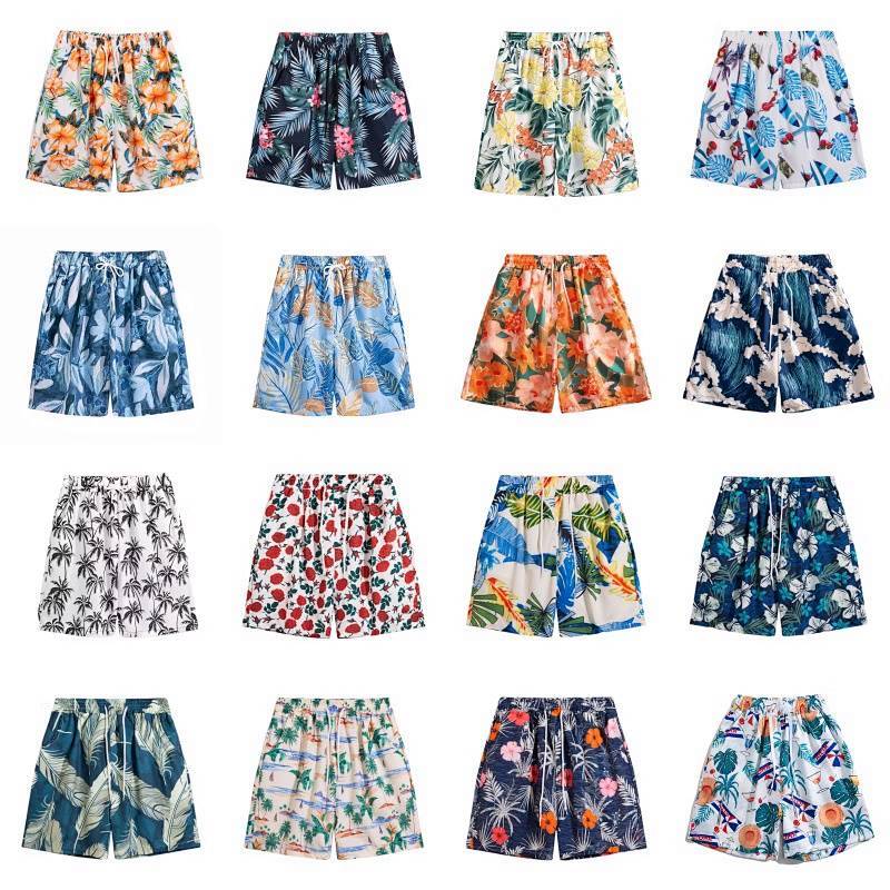 Men's and Women's Quick-Drying Beach Pants Summer Couple Shorts Cropped Pants n7uz