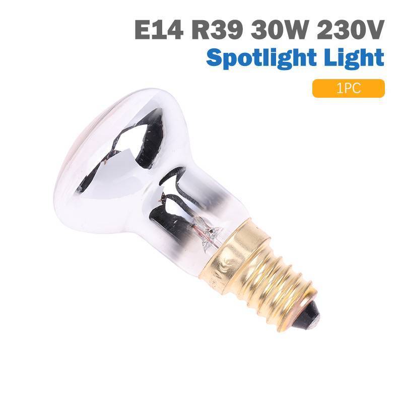 FOT 1 PC เปลี่ยนโคมไฟ Lava E14 R39 30W 230V Spotlight สกรูหลอดไฟ Clear Reflector Spot หลอดไฟ Motion 