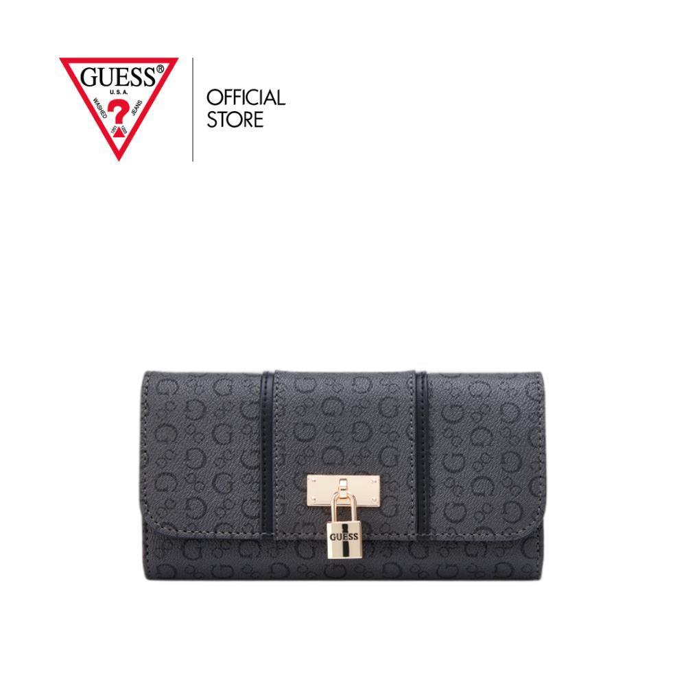 กระเป๋า Guess รุ่น G9998151 EMBERLY SLG SLIM CLUTCH สีดำ