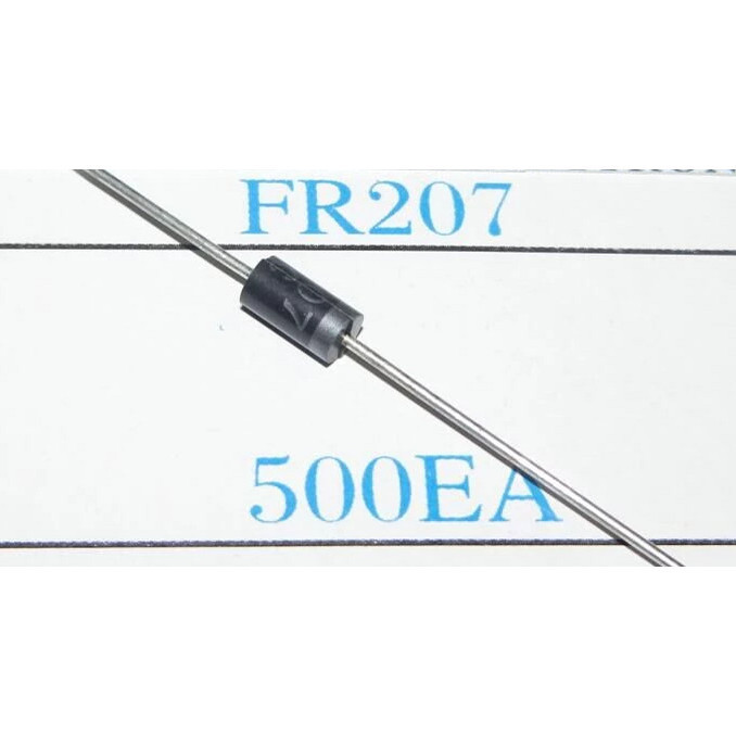In-line Quick Recovery Diode FR207 RL207 DO-41 In-line 2A/1,000V