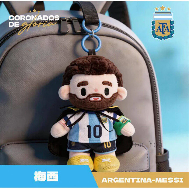 ของแท้ ฟุตบอลโลก2026 อเมริกาแคนาดาเม็กซิโก จี้ตุ๊กตาขนสัตว์เมสซี ซีโร่ อาร์เจนติน่า ของขวัญแฟนบอล117