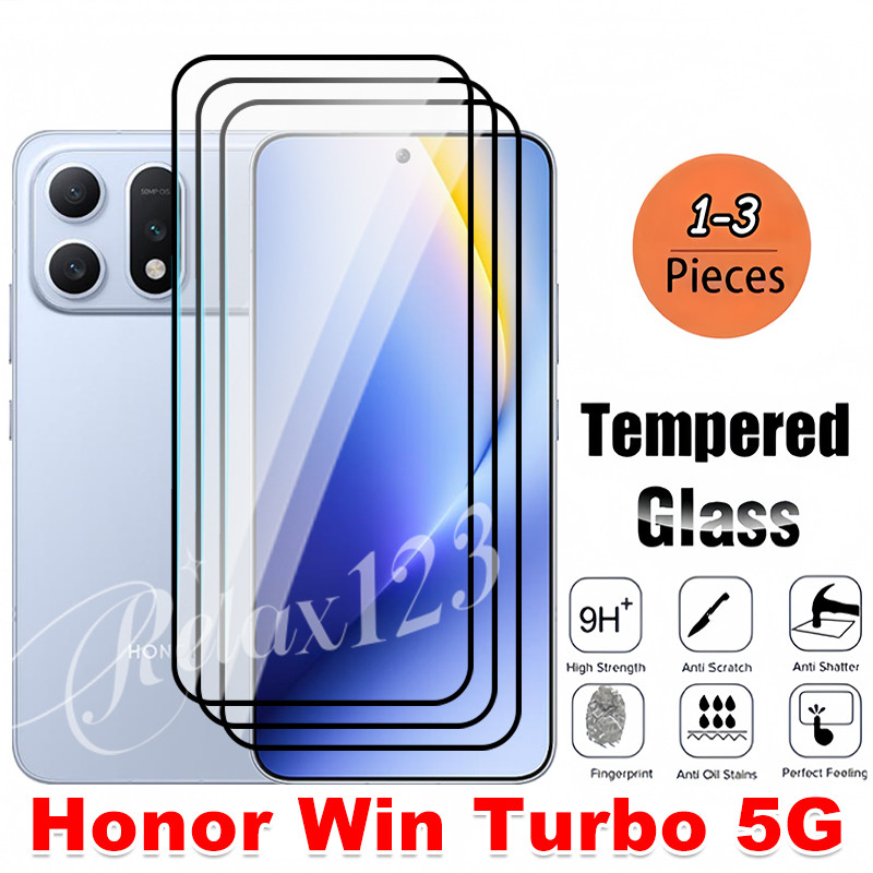 สําหรับ Honor Win Turbo 5G 3PCS ป้องกันหน้าจอกระจกนิรภัยสําหรับ Honor Win RT HONOR WIN TURBO 5G 2026