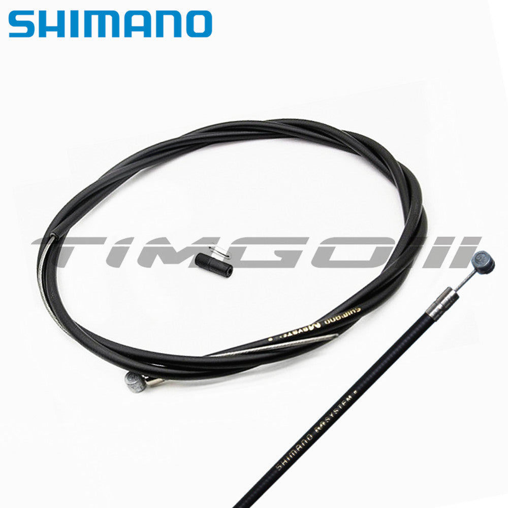สายด้านในเบรก Shimano และท่อด้านนอกพร้อมปลายสายเคเบิล ระบบ M จักรยาน MTB จักรยาน V-Brake เบรกกล