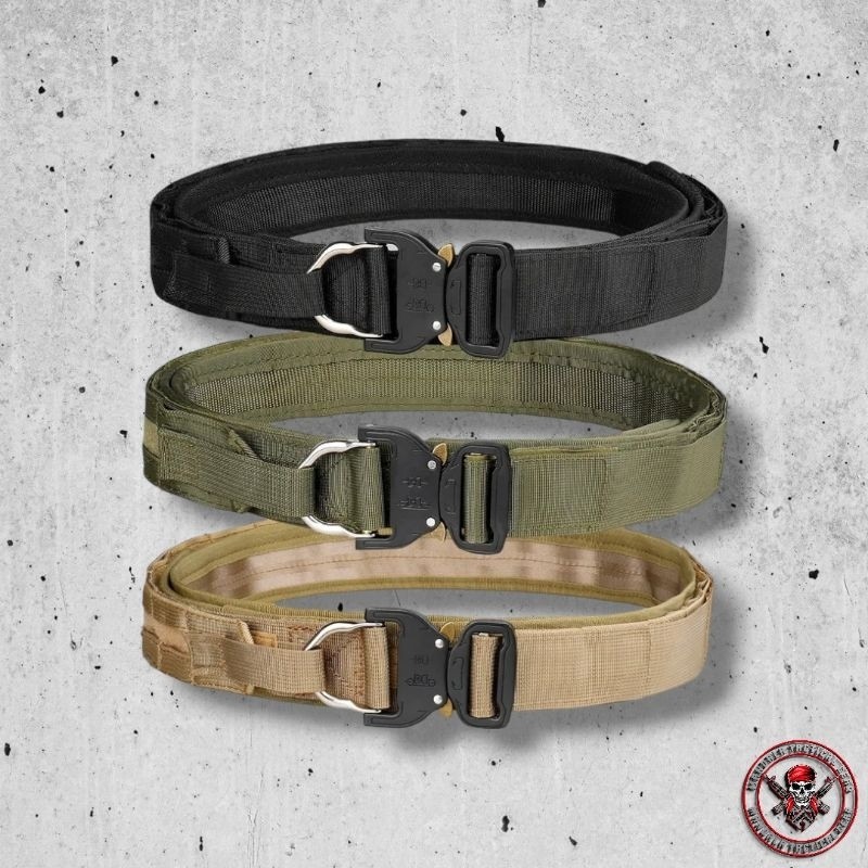 MZ2 Kopel Tactical LX RONIN Tactical IPSC Belt Molle Military Warbelt 2 Layer Garansi tiba: hari