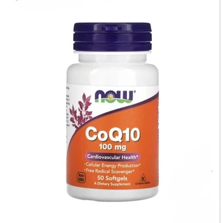 [พร้อมจัดส่ง] Now Foods CoQ10 100 mg 50/180 Capsules
