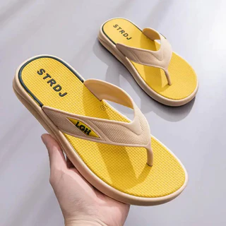 รองเท้าคีบผู้ชาย พรีเมียม พื้นนุ่ม กันลื่น ใส่สบาย รองเท้าแตะแฟชั่นผู้ชาย สไตล์มินิมอล