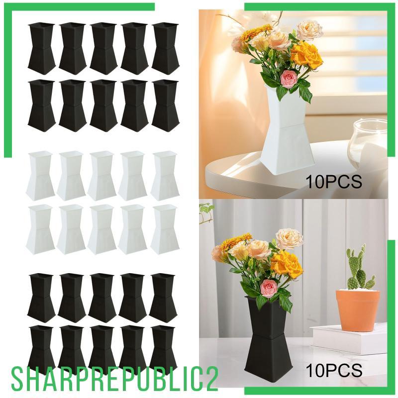[Sharprepublic2] ชุดฐานจัดดอกไม้ 10 ชิ้น DIY ใช้งานง่าย สําหรับจัดดอกไม้ ตกแต่งกลางโต๊ะ ช่อดอกไม้