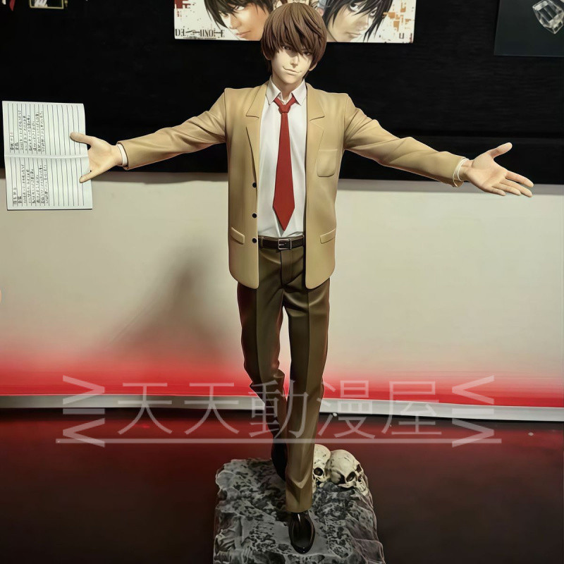 จัดส่งฟรี Death Note รุ่น Resonance Series Night God Moon ยืนท่าทาง 1/6 ตุ๊กตาตกแต่งกล่องของขวัญชนิดบรรจุกล่อง