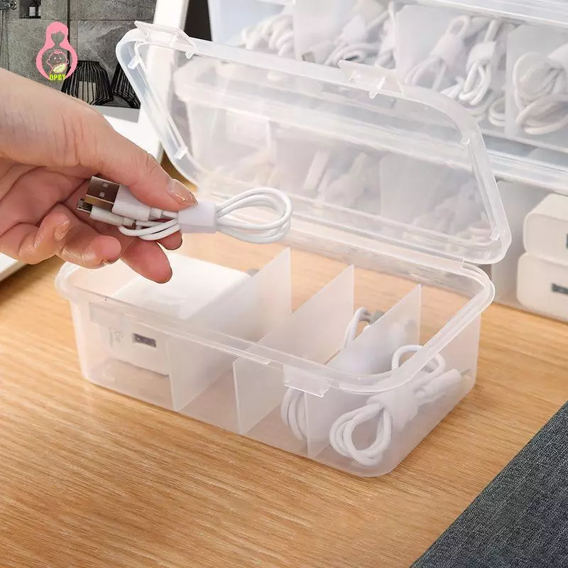 DPGT กล่องเก็บสายชาร์จและอุปกรณ์จัดระเบียบแบบมีฝาปิด thumbnail 5