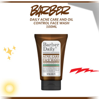Barber Daily Acne Care and Oil Control Face Wash 100ml/Pembersih Wajah