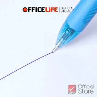 Quantum (ควอนตัม) ปากกา ปากกาลูกลื่น รุ่น 007 ACE ขนาด 0.7 mm. ( 1 ด้าม / คละสี )