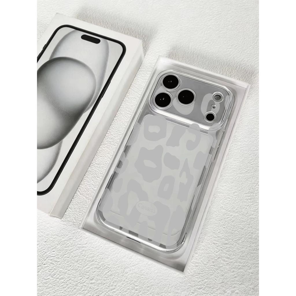 เสือสีเทาสําหรับ iPhone 1715 16P ใหม่ 1413 เคสเจนนุ่ม
